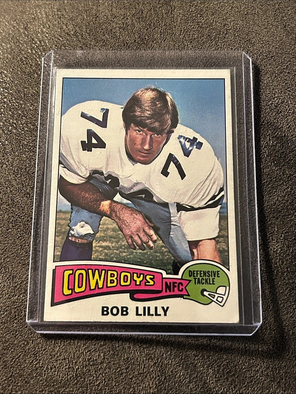 1975 Topps Bob Lilly #175 - Dallas Cowboys